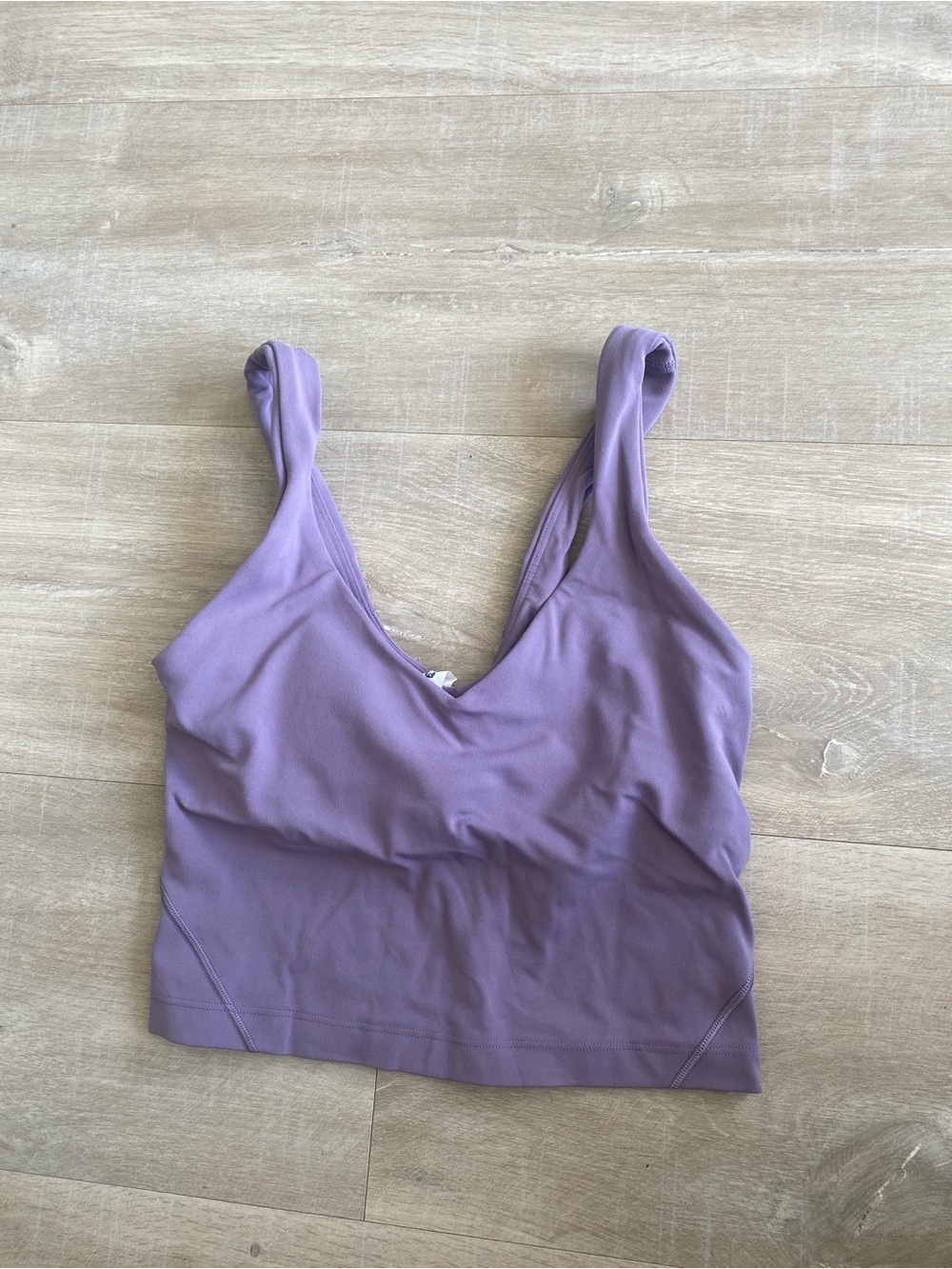 LULULEMON Women’s Purple V-Neck Align Tank